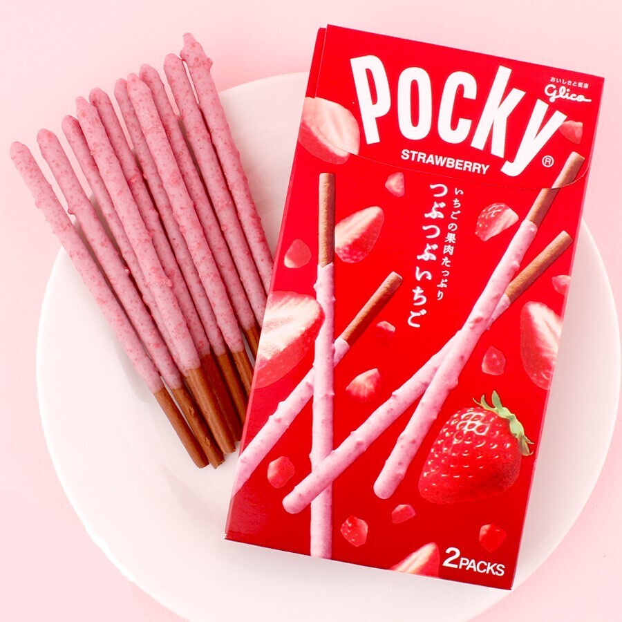 Glico Pocky Crunchy Strawberry (51G)