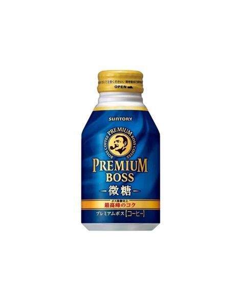Suntory Boss Premium Less Sugar Coffee (285G)