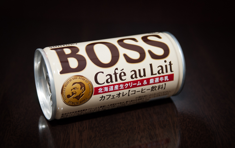 Suntory Boss Cafe Au Lait (185G)