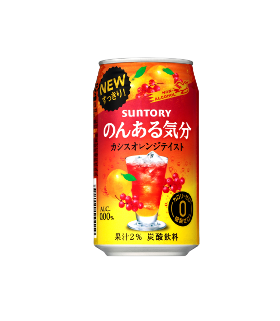Suntory Non-Alcoholic Cocktail Cassis and Orange (350ML)