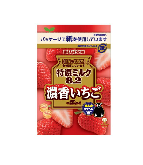 UHA Mikakuto 8.2 Milk Candy Strawberry Flavour