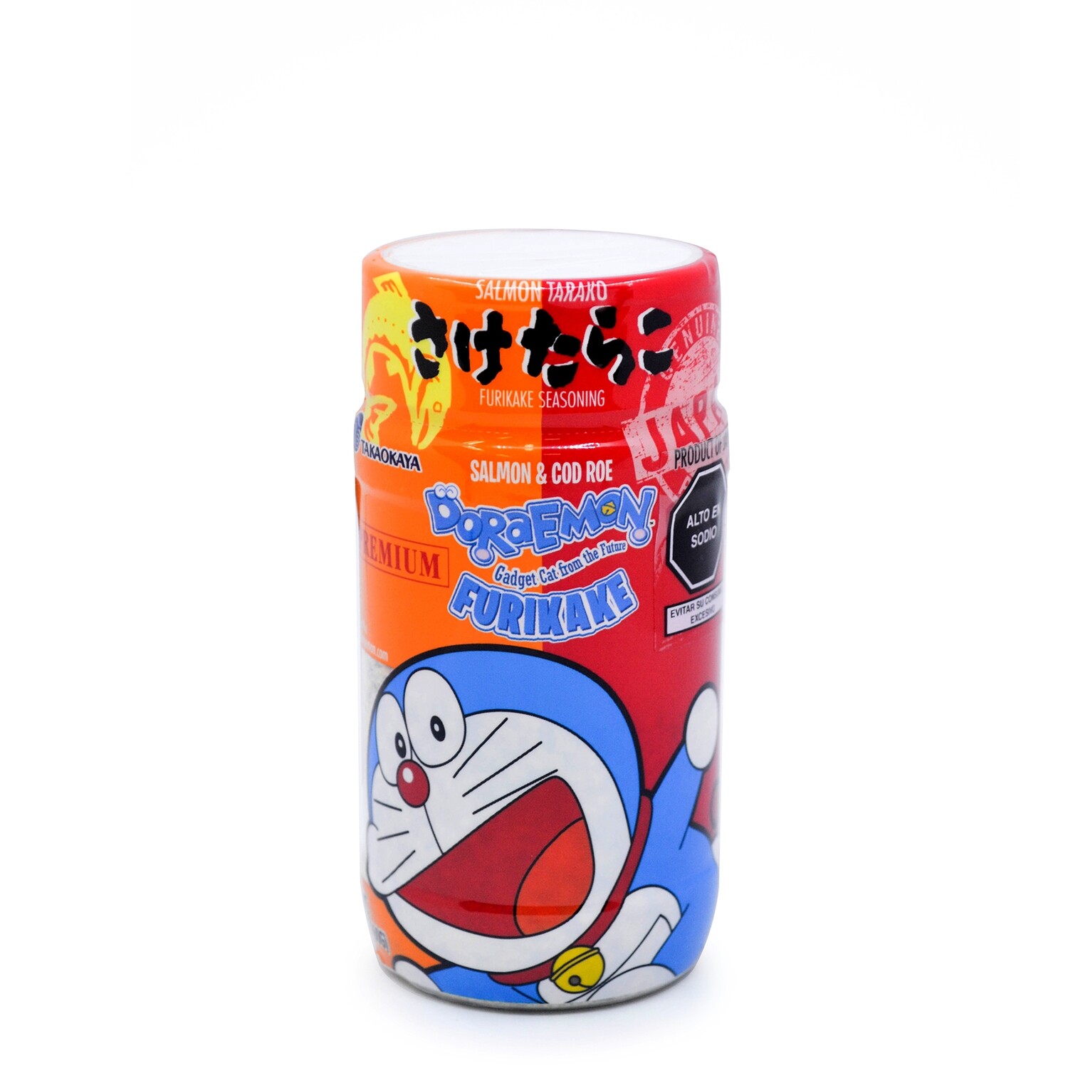 Takaokaya Doraemon Furikake Salmon & Cod Roe (60G)