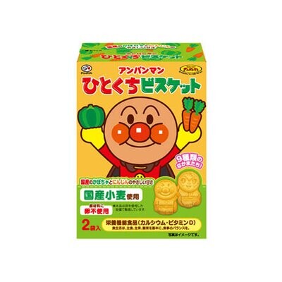 Fujiya Anpanman Vegetable Biscuit (72G)