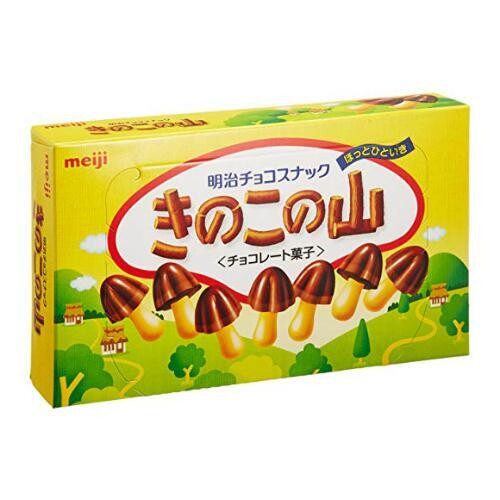 Meiji Kinoko No Yama Chocolate Biscuit (74G)