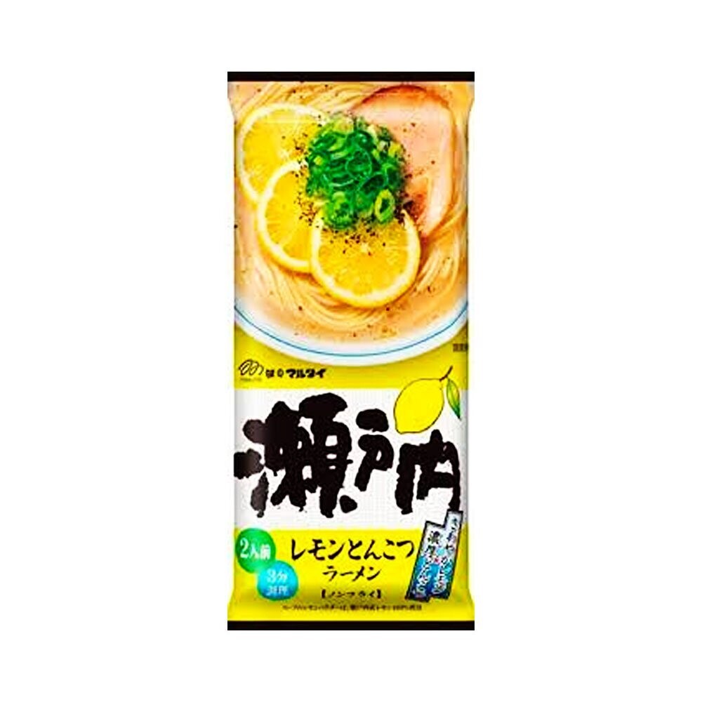 Marutai Setouchi Lemon Tonkotsu Ramen (2 Servings)