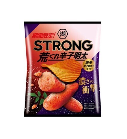 Koikeya Strong Potato Chips Spicy Mentaiko (54G)