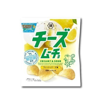 Koikeya Muncho Fresh Cheese Potato Chips (55G)