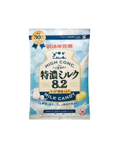 UHA Mikakuto 8.2 High Conc. Fresh Milk Candy