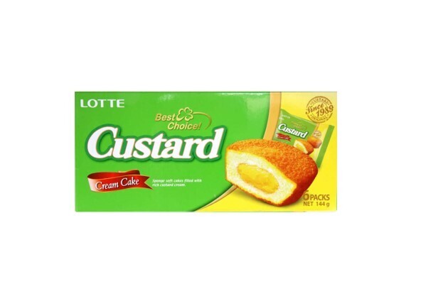 Lotte Custard Cream Cake