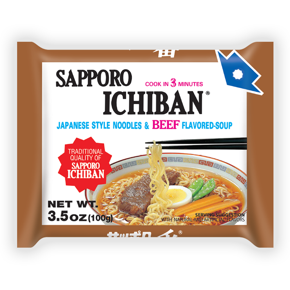 Sapporo Ichiban Beef Ramen (100G)