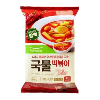 Pulmuone Soupy Sweet & Spicy Rice Cakes (424G)