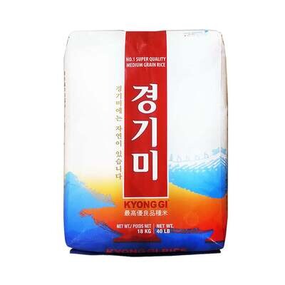 Kyung Gi Me Calrose Medium Grain Rice (18KG)