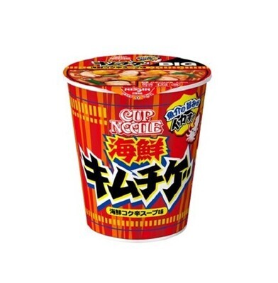 Nissin Big Cup Noodle Kimchi Seafood (100G)