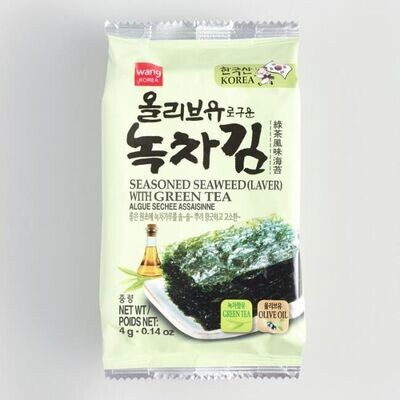 Wang Seasoned Seaweed with Green Tea (4G)