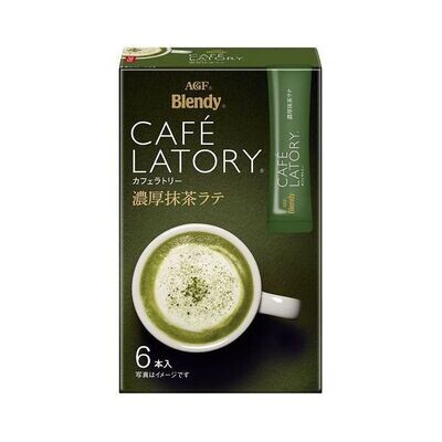 AGF Blendy Cafe Latory Matcha Cafe Latte
