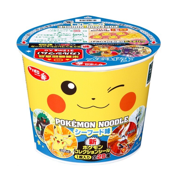 Sapporo Ichiban Pokemon Noodle Seafood (37G)