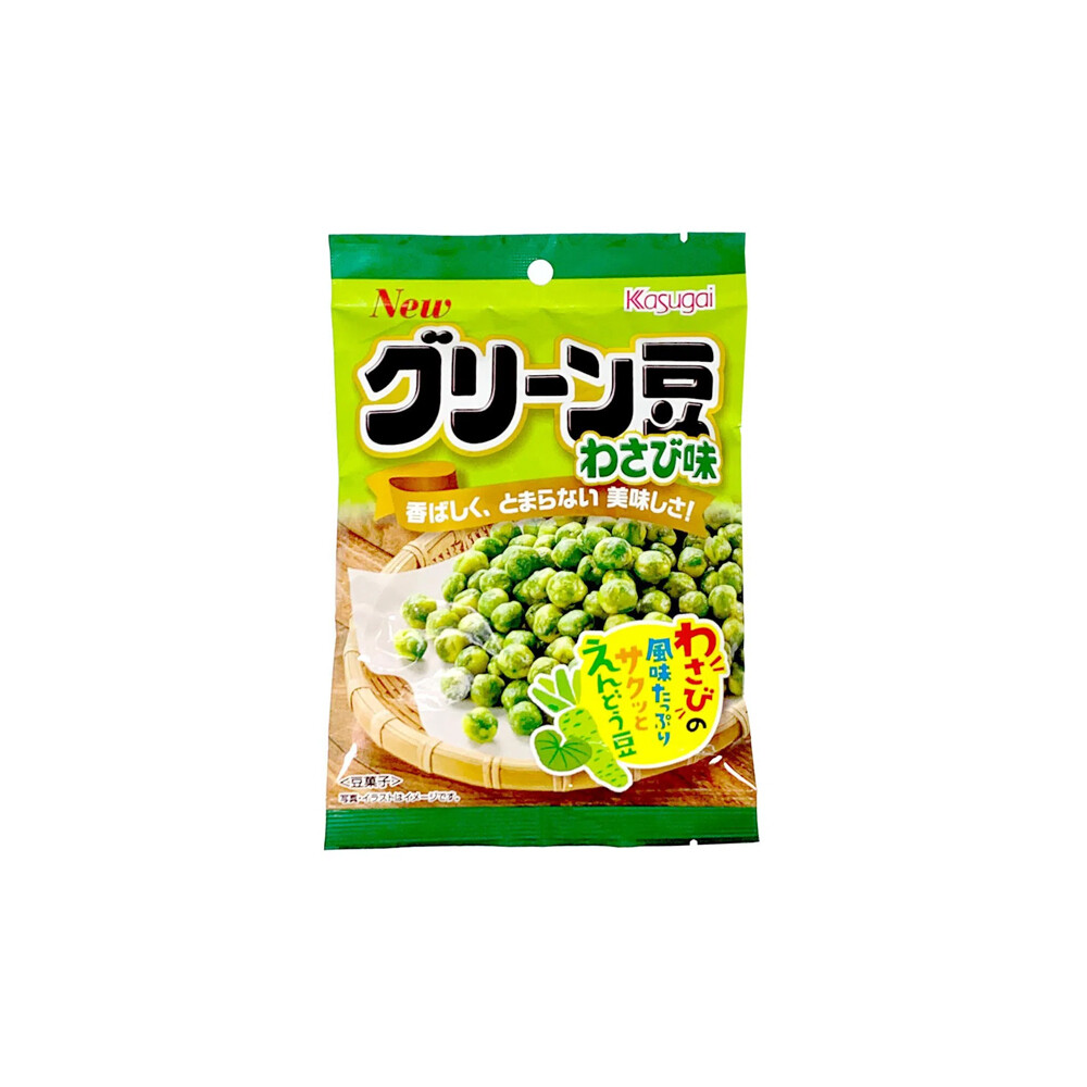 Kasugai Green Peas Wasabi (72G)