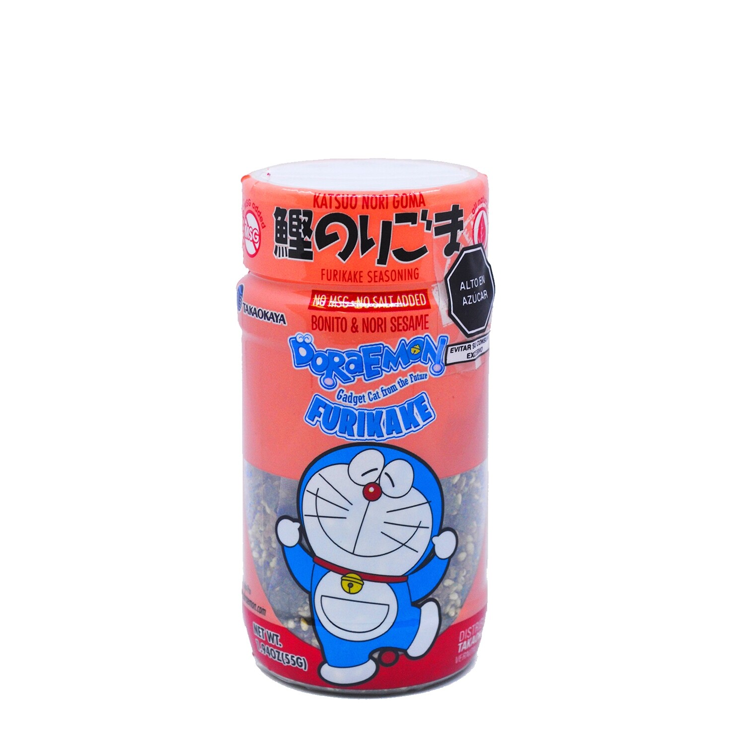 Takaokaya Doraemon Furikake Bonito & Nori Sesame (55G)