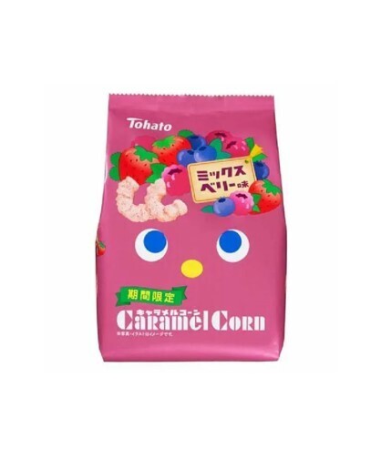 Tohato Mix Berry Caramel Corn Snack (73G)