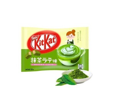 Kit Kat Matcha Latte