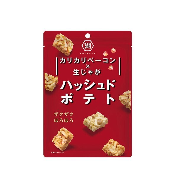 Koikeya Hashed Potato Crispy Bacon Snack (45G)