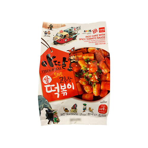 Wang Rice Cake with Spicy Tomato Sauce (480G)