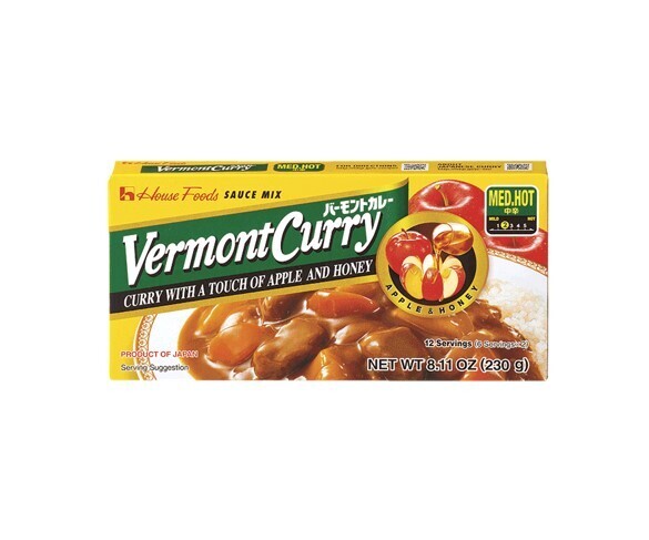House Vermont Curry Medium Hot (230G)