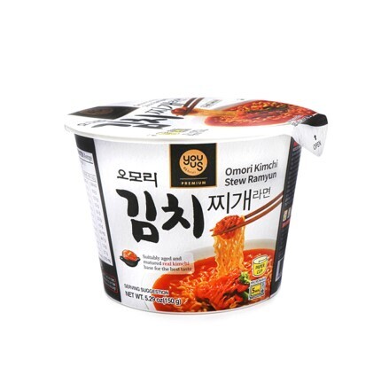 YOU US Omori Kimchi Stew Ramen Bowl (150G)