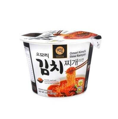 YOU US Omori Kimchi Stew Ramen Bowl (150G)
