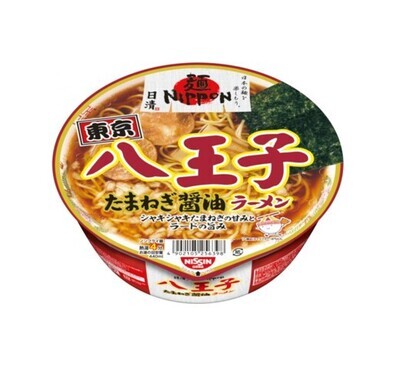 Nissin Nippon Hachioji Onion Soy Sauce Ramen (112G)