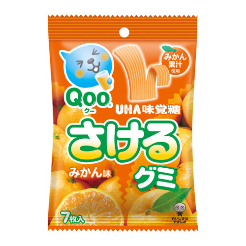 UHA Sakeru Gummy Qoo Mikan Orange (30.1G)