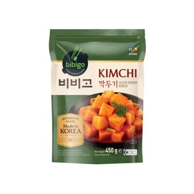 CJ Bibigo Sliced Radish Kimchi (450G)