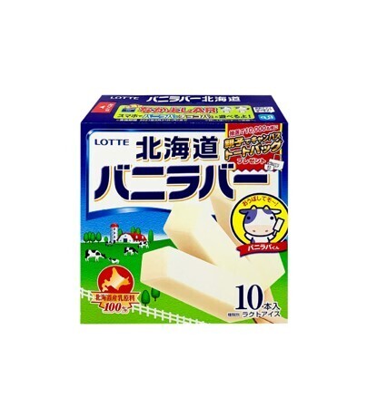 Lotte Hokkaido Vanilla Milk Ice Bar