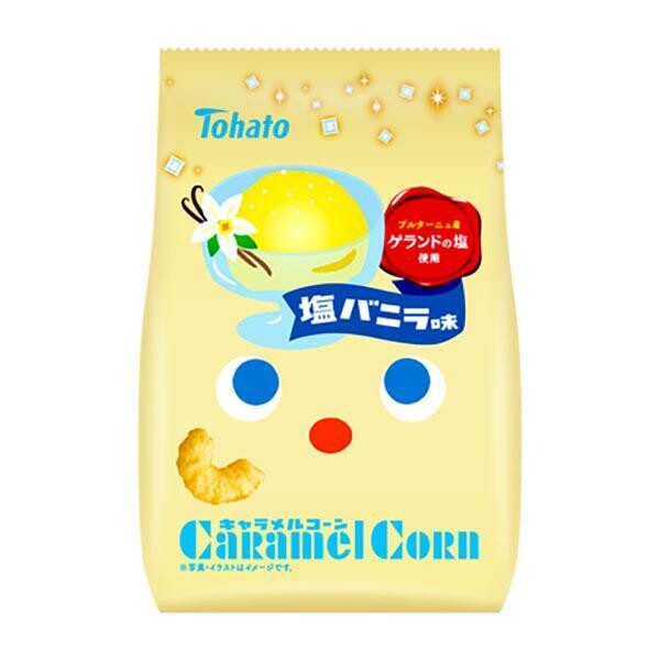 Tohato Salty Vanilla Caramel Corn Snack (73G)