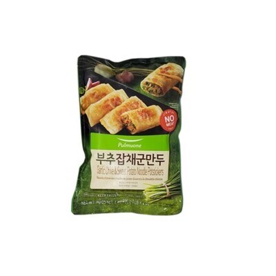Pulmuone Garlic Chive & Sweet Potato Noodle Potstickers Dumpling (720G)