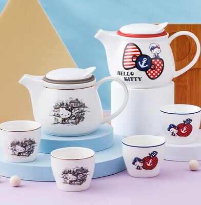 Sanrio Hello Kitty Tea Set (4 PCS)