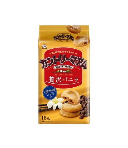 Fujiya Country Ma'am Vanilla Chocolate Chip Cookie