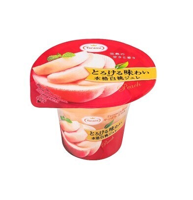 Tarami Torokeru Ajiwai Jelly Cup Peach (210G)