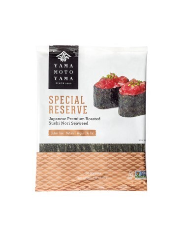 YMY Roasted Sushi Nori Special Reserve (10 Sheets/25G)