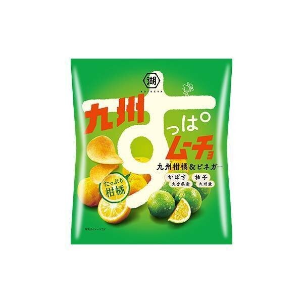 Koikeya Suppamucho Potato Chips Kyushu Citrus & Lemon (57G)