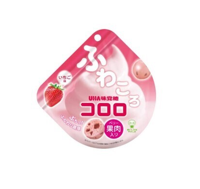 UHA Kororo Gummy Fluffy Strawberry (30G)