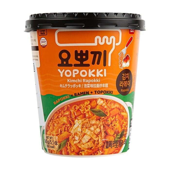 Yopokki Kimchi Cup Rabokki (145G)