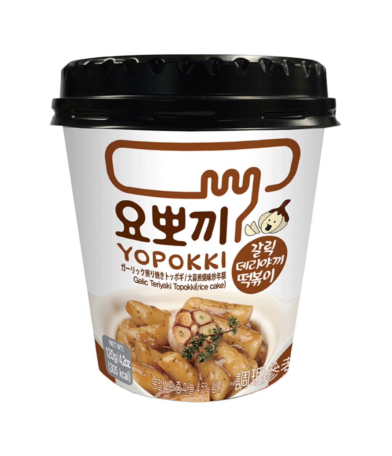 Yopokki Garlic Teriyaki Topokki (120G)