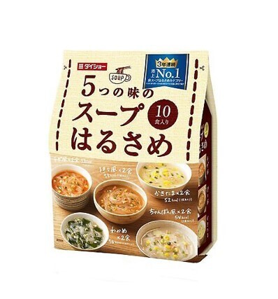 Daisho 5 Variety Harusame Vermicelli Soup (164.6G)