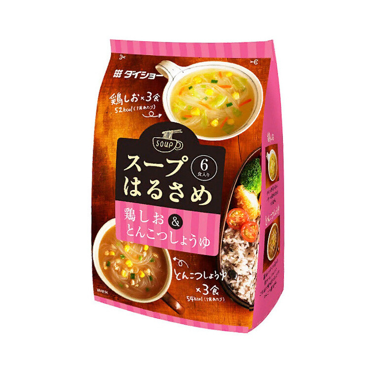 Daisho Chicken Shio & Tonkotsu Soy Sauce Vermicelli Soup (95.7G)