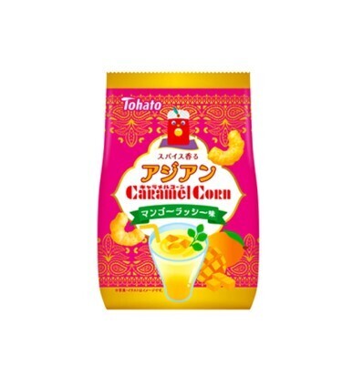 Tohato Asian Mango Lassi Caramel Corn Snack (73G)