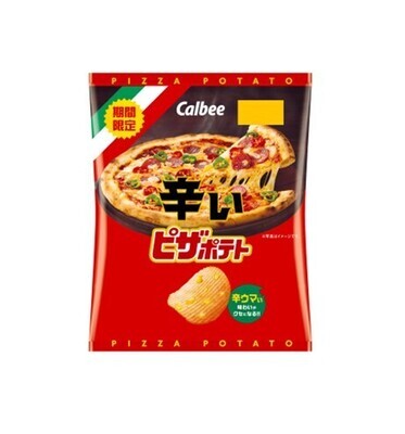 Calbee Potato Chip Spicy Pizza (60G)