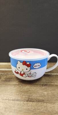 Sanrio Hello Kitty Ramen Bowl with Lid 