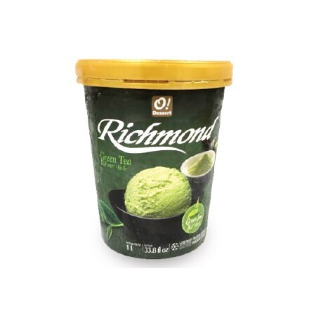 O!Dessert Richmond Green Tea Ice Cream (1L)