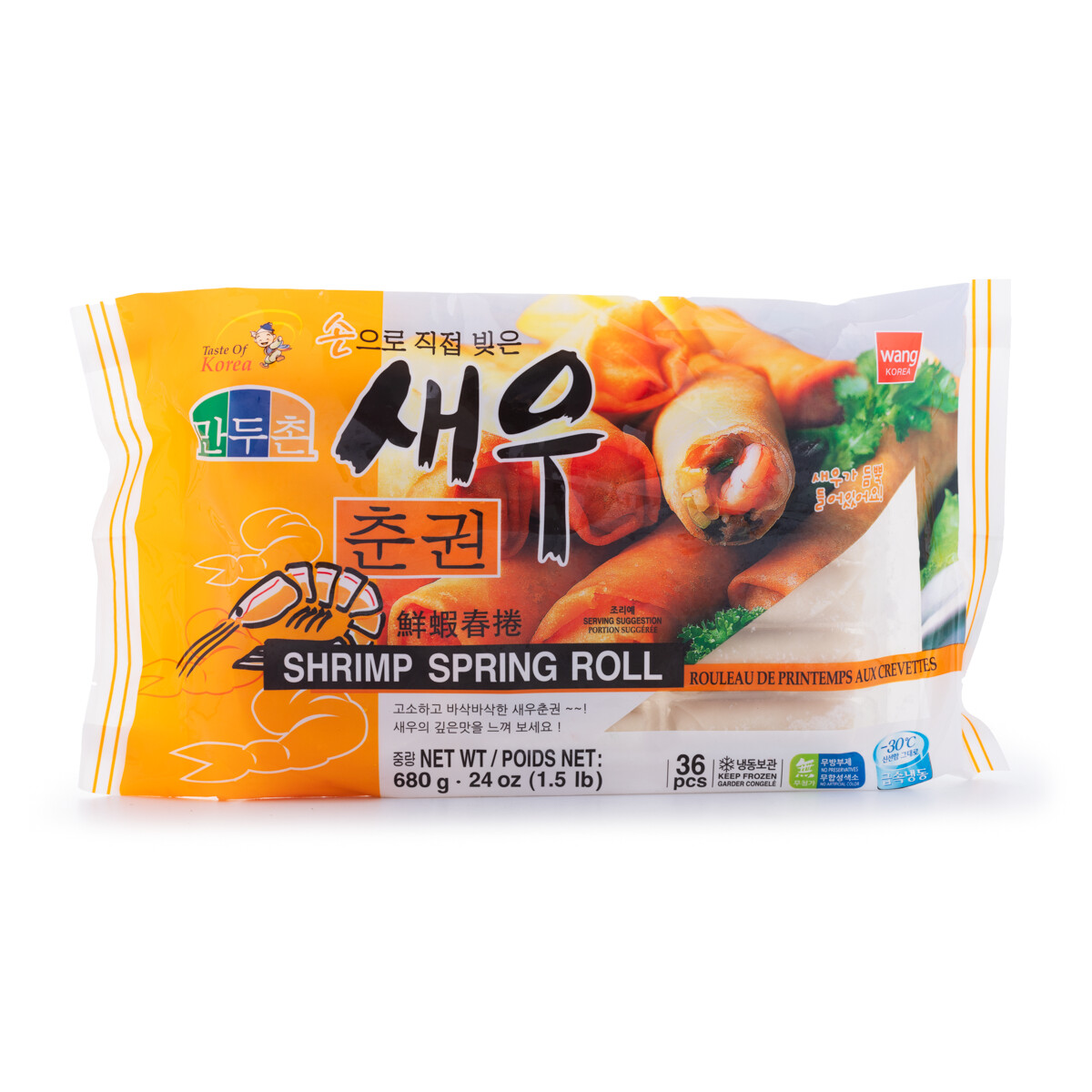 Wang Shrimp Spring Roll (680G)